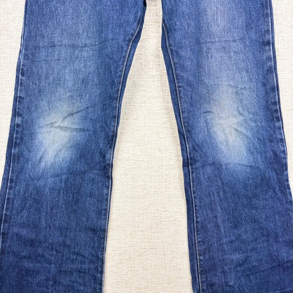 Vintage Levis 517 Mens 36x33 Bootcut Jeans  Light Distressed Festival  Denim